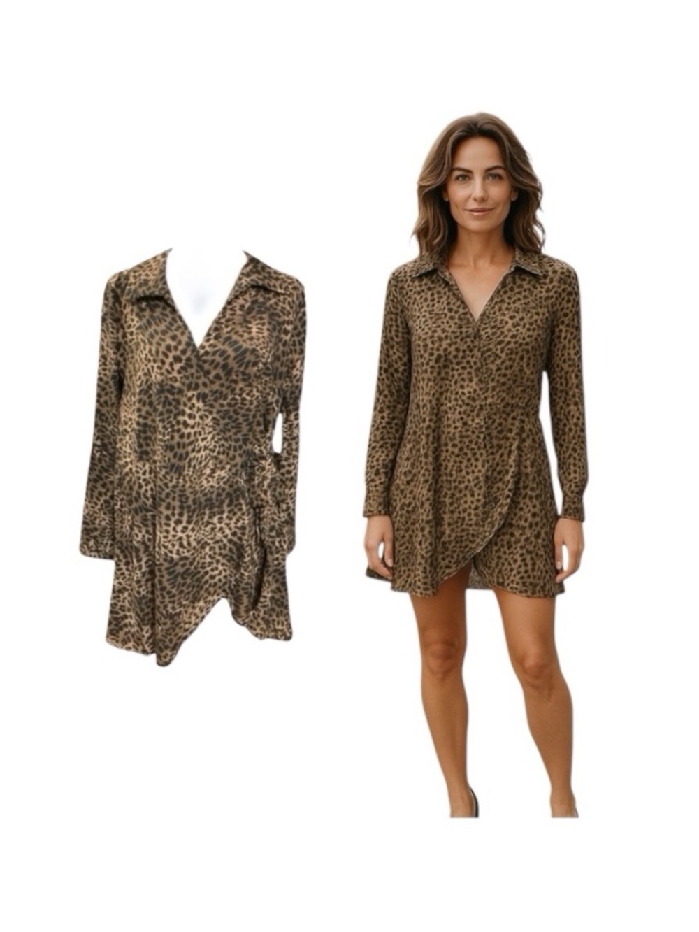 Cheetah Animal Print Cover Up Jacket